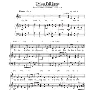 I Must Tell Jesus
